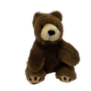 Platte River Trading Brown Bear Plush 6" Mini Stuffed Animal Toy